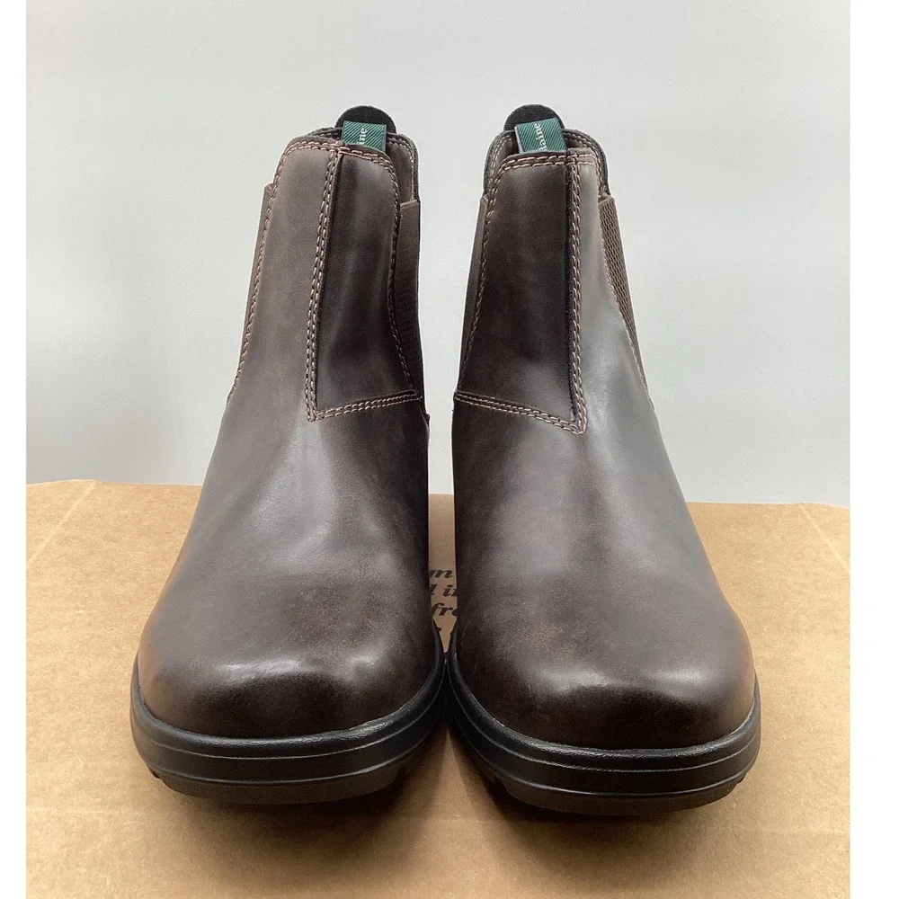 Eastland Cyrus Mens Chelsea Boots Dark Brown Ankle Boot 4678-02 Size 10.5 D